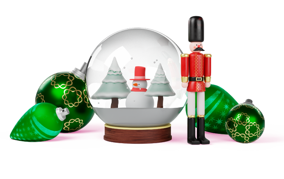 offers transparent christmas